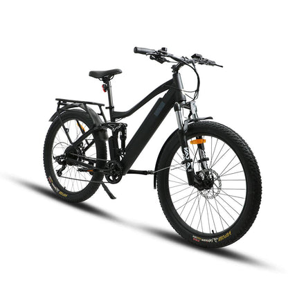 EUNORAU 27.5" Fat Tire Model UHVO E-Bike (BLACK)