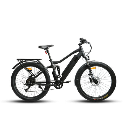 EUNORAU 27.5" Fat Tire Model UHVO E-Bike (BLACK)