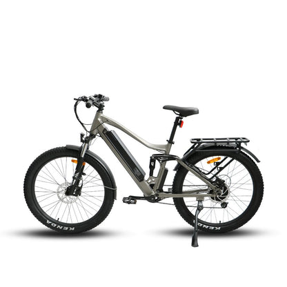 EUNORAU 27.5" Fat Tire Model UHVO E-Bike (GREY)